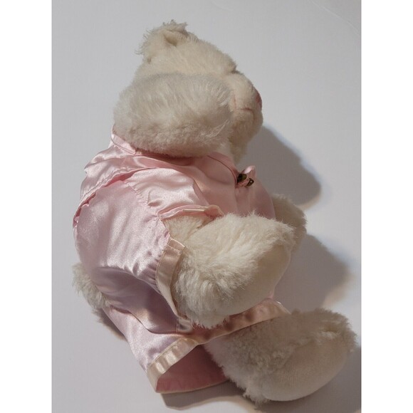 Build-A-Bear White Teddy Bear With Authentic Pink Outfit Plush 13" Stuffed Toy - Picture 3 of 12